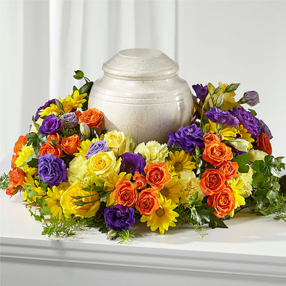 Blossoms of Remembrance Cremation Adornment –  The Whiting Flower Shop, Whiting IN