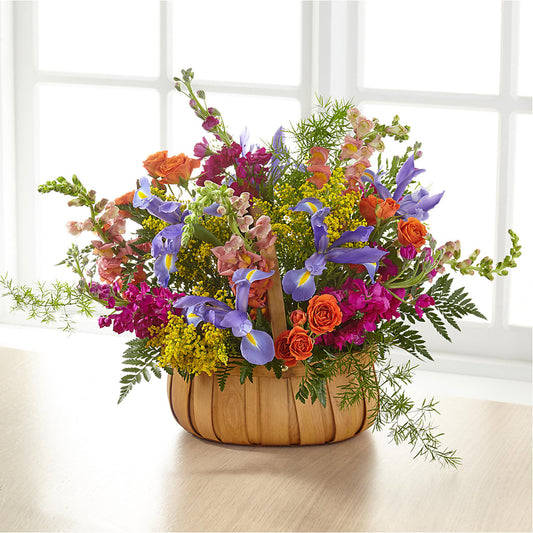 Garden of Life Basket –  The Whiting Flower Shop, Whiting IN