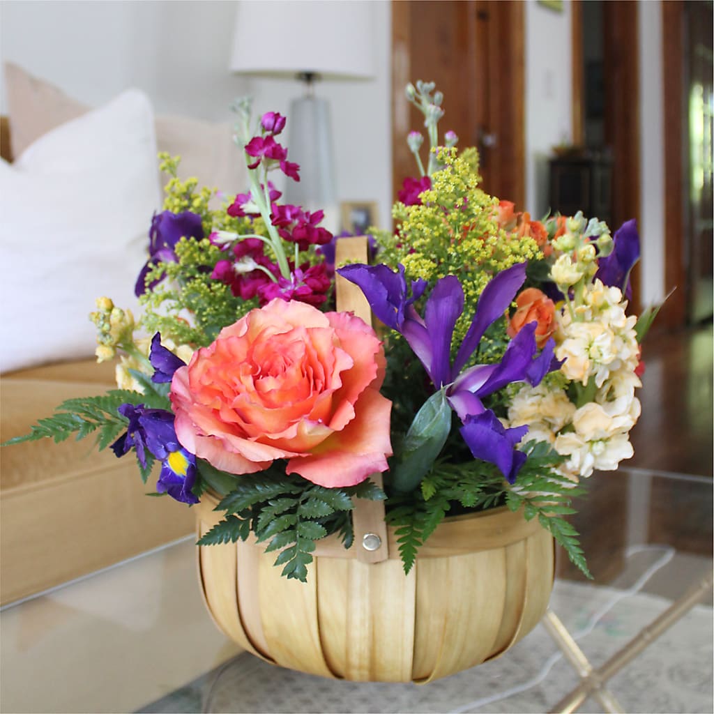 Garden of Life Basket –  The Whiting Flower Shop, Whiting IN