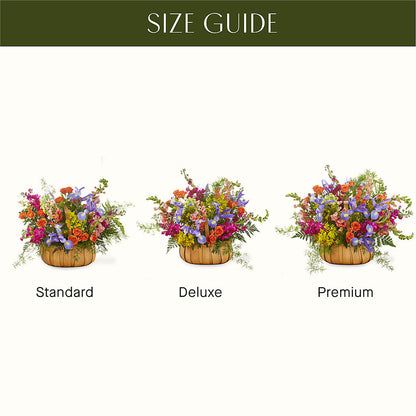 Garden of Life Basket –  The Whiting Flower Shop, Whiting IN