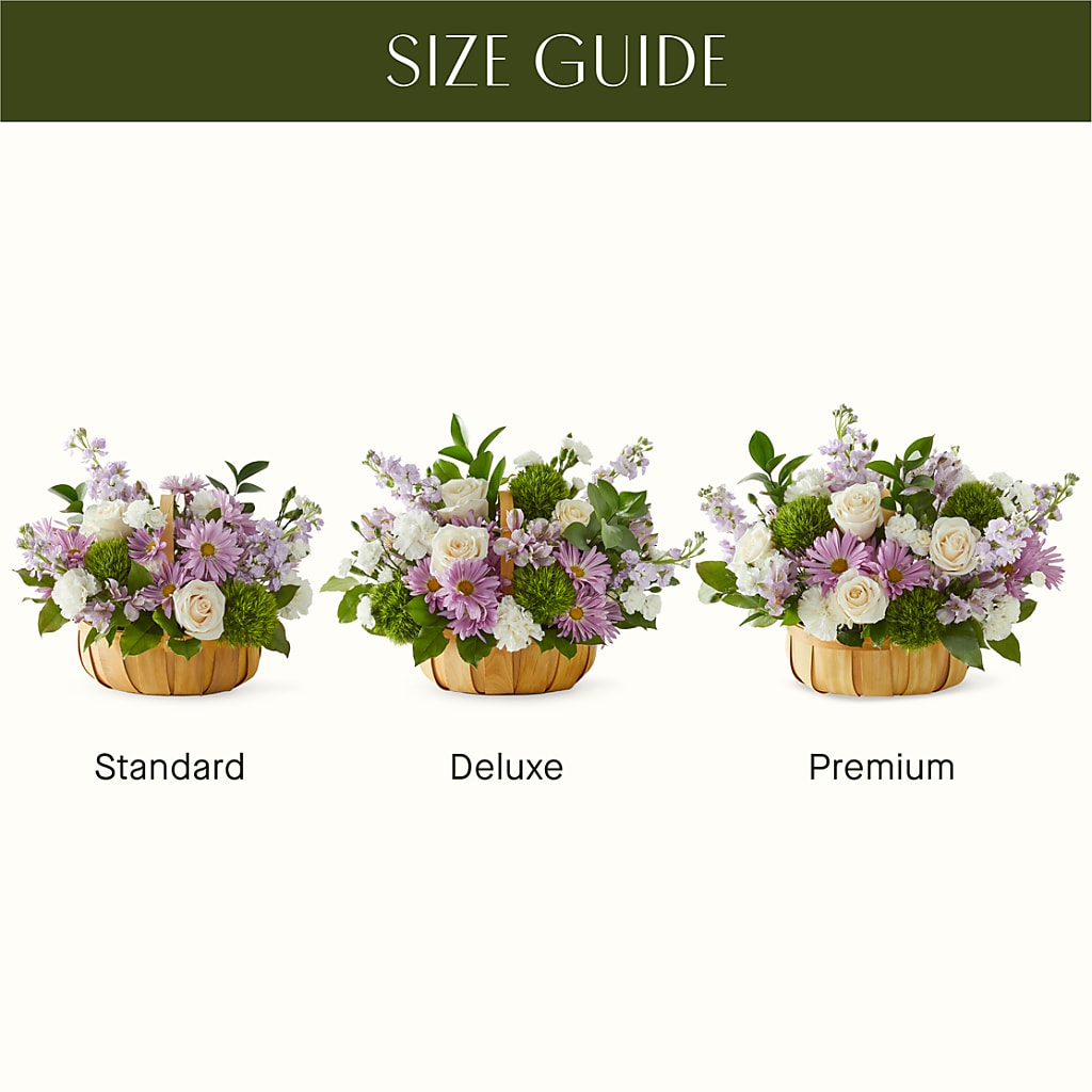 Peace & Love Basket –  The Whiting Flower Shop, Whiting IN