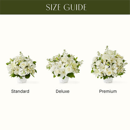 Peaceful Reflections Arrangement –  The Whiting Flower Shop, Whiting IN