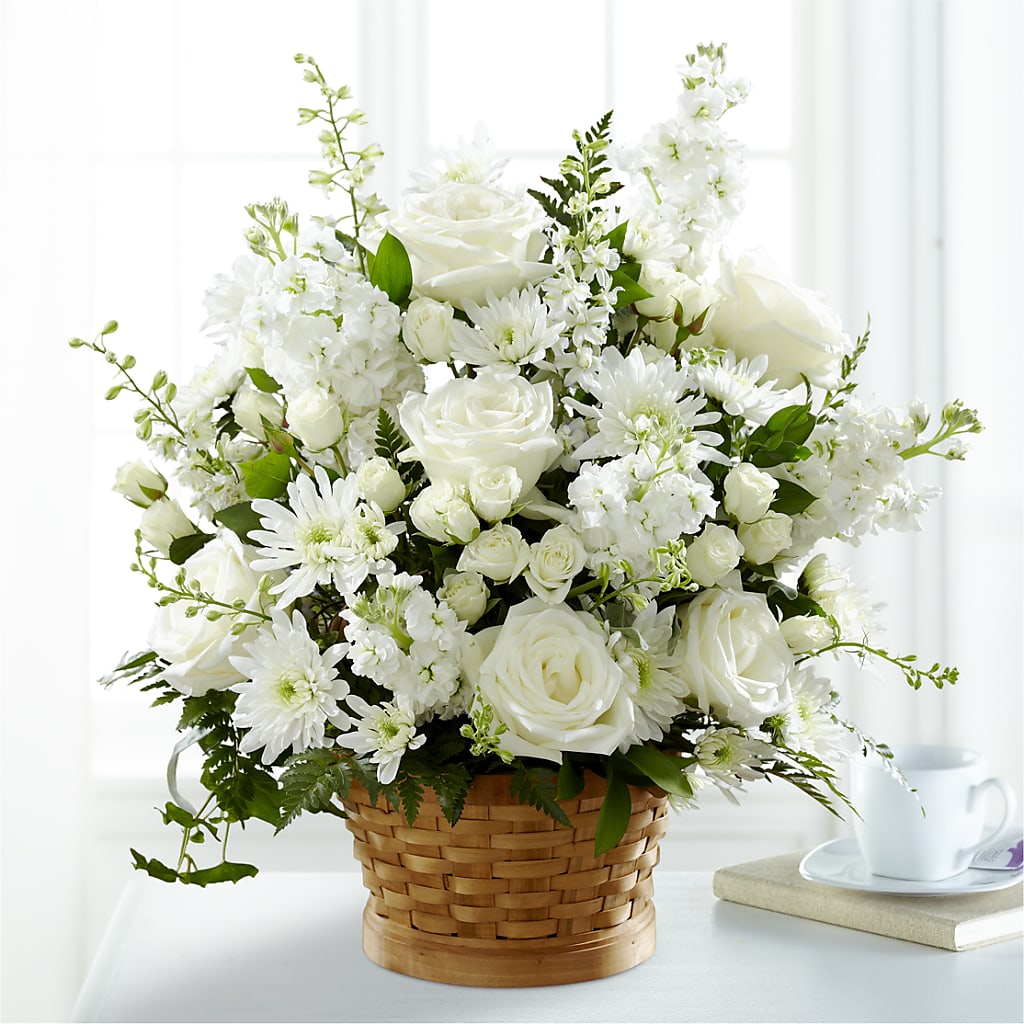 Heartfelt Condolences Arrangement –  The Whiting Flower Shop, Whiting IN