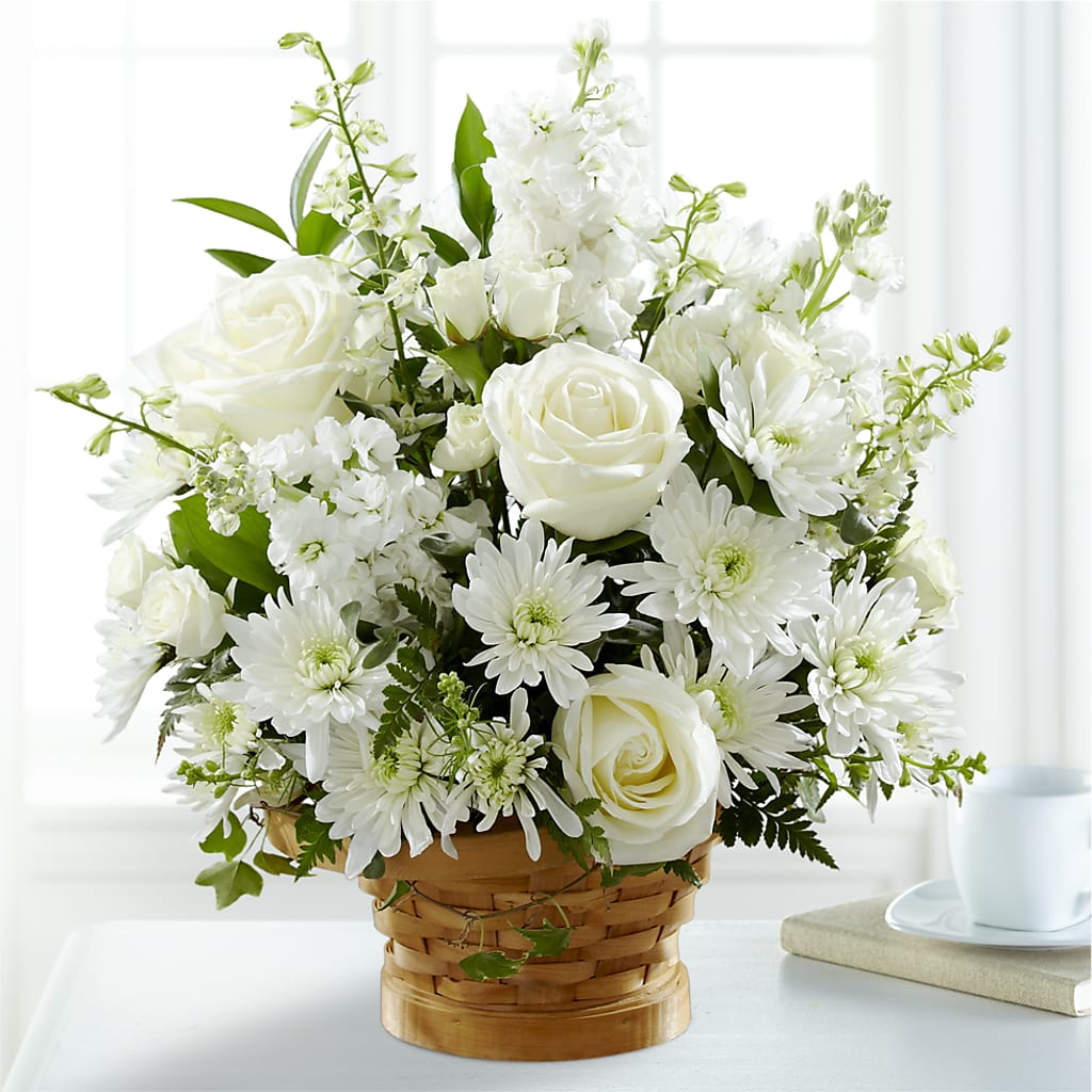 Heartfelt Condolences Arrangement –  The Whiting Flower Shop, Whiting IN