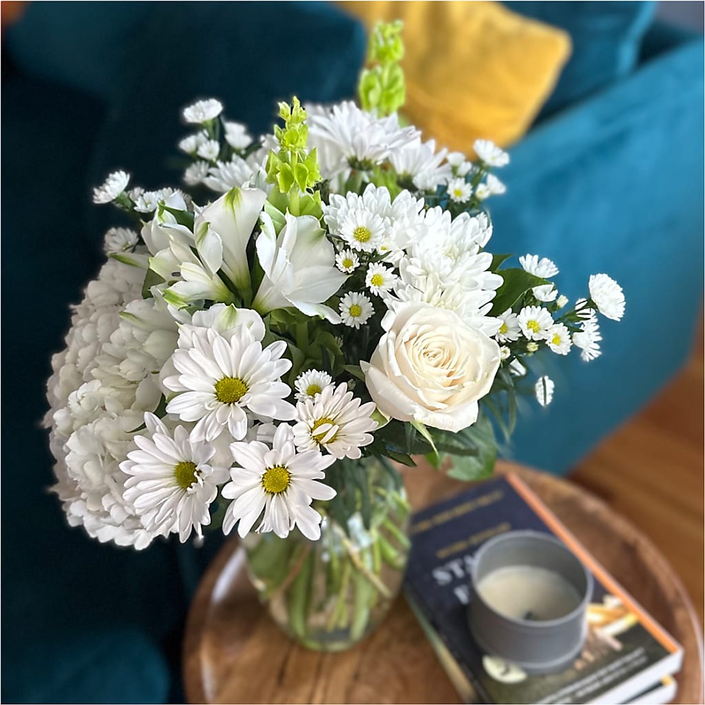 Classic Ivory – A Florist Original –  The Whiting Flower Shop, Whiting IN