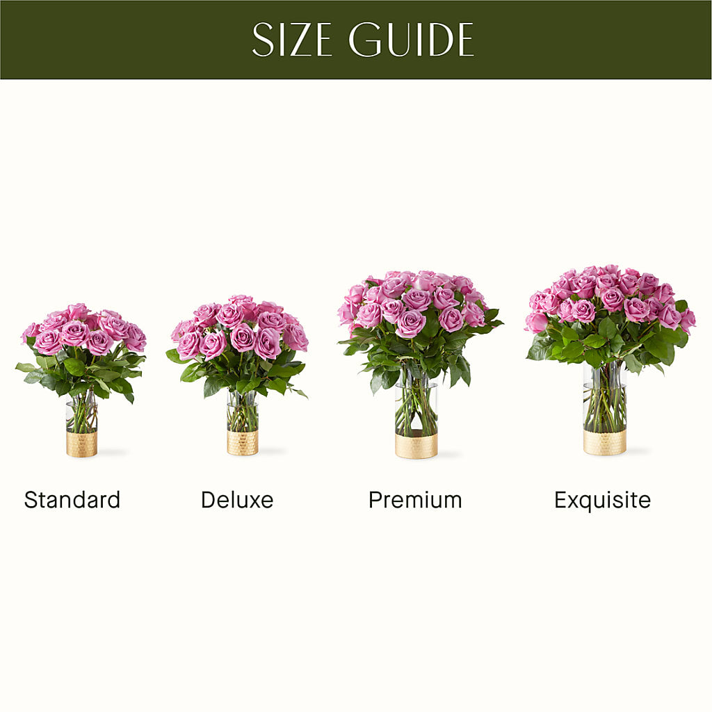 Secret Admirer Lavender Rose Bouquet –  The Whiting Flower Shop, Whiting IN