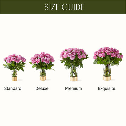 Secret Admirer Lavender Rose Bouquet –  The Whiting Flower Shop, Whiting IN