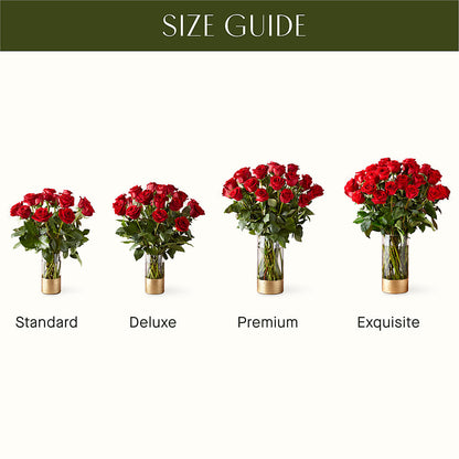 Classic Love Red Rose Bouquet –  The Whiting Flower Shop, Whiting IN