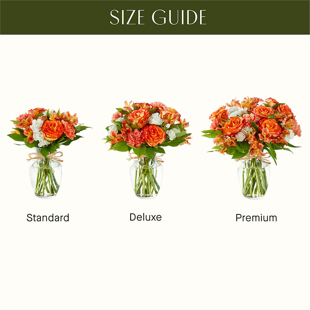 Apricot Glow Bouquet –  The Whiting Flower Shop, Whiting IN