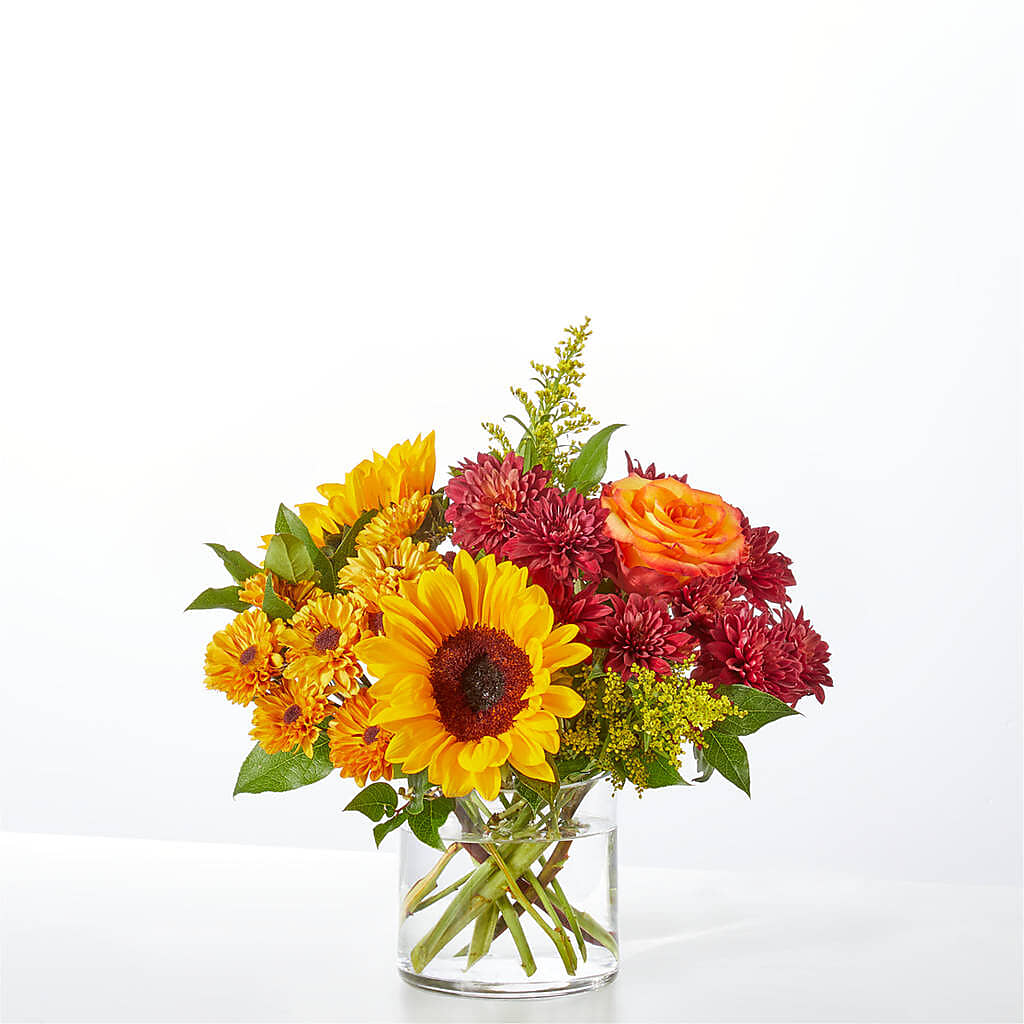 Flannel Scarf Bouquet –  The Whiting Flower Shop, Whiting IN