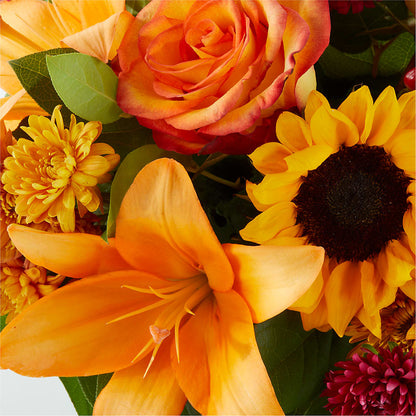 Grateful Centerpiece –  The Whiting Flower Shop, Whiting IN