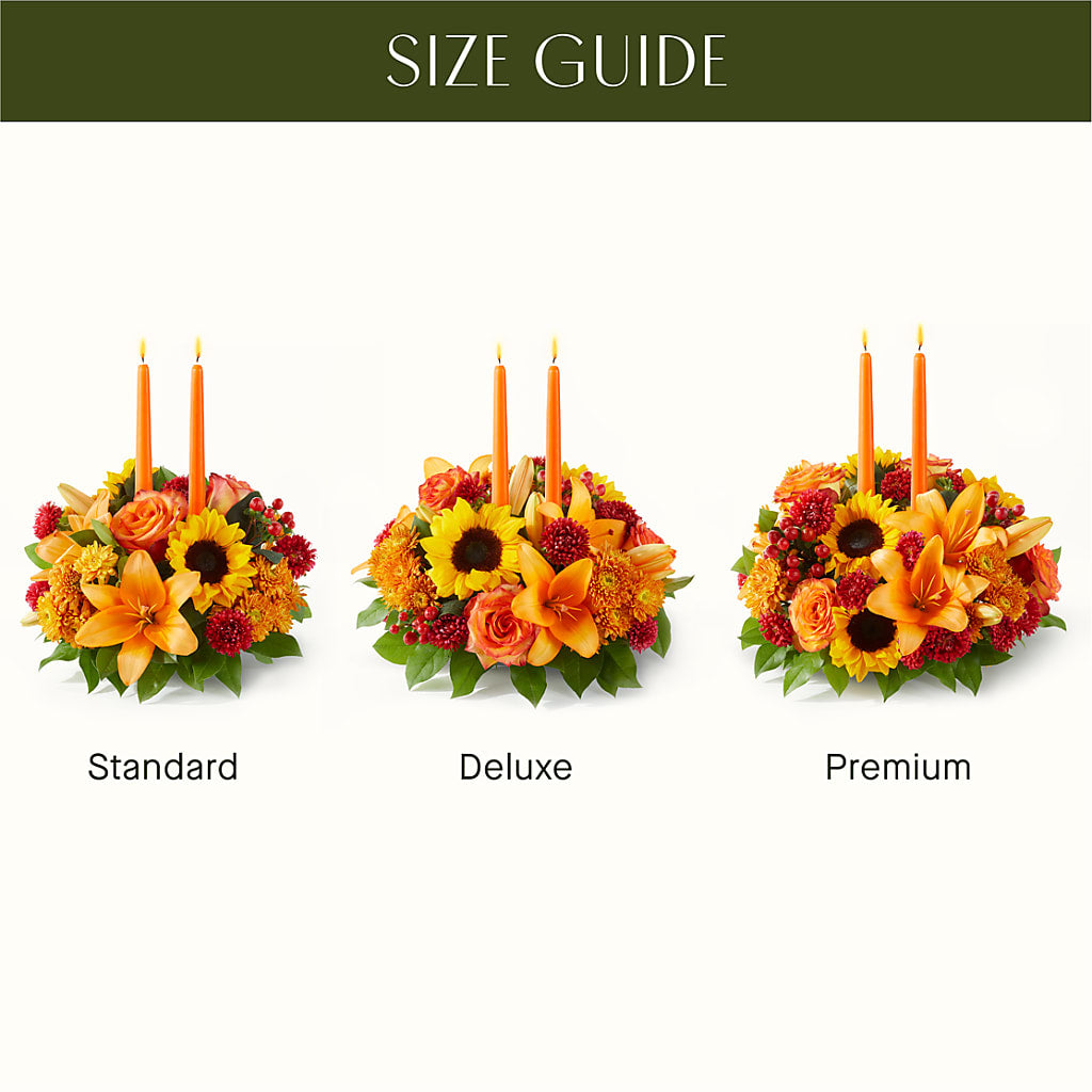 Grateful Centerpiece –  The Whiting Flower Shop, Whiting IN