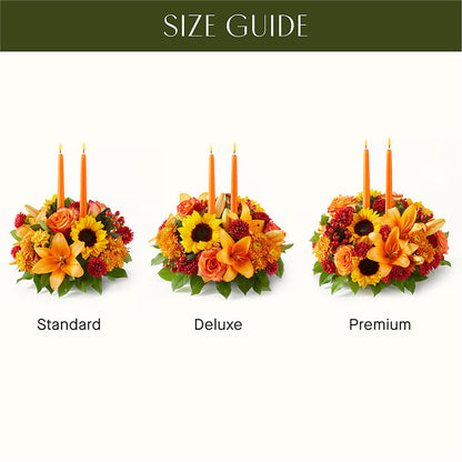 Grateful Centerpiece –  The Whiting Flower Shop, Whiting IN