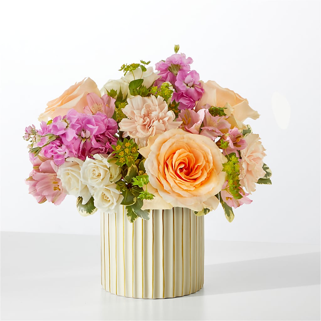 Paradise Bouquet with Ivory Vase –  The Whiting Flower Shop, Whiting IN