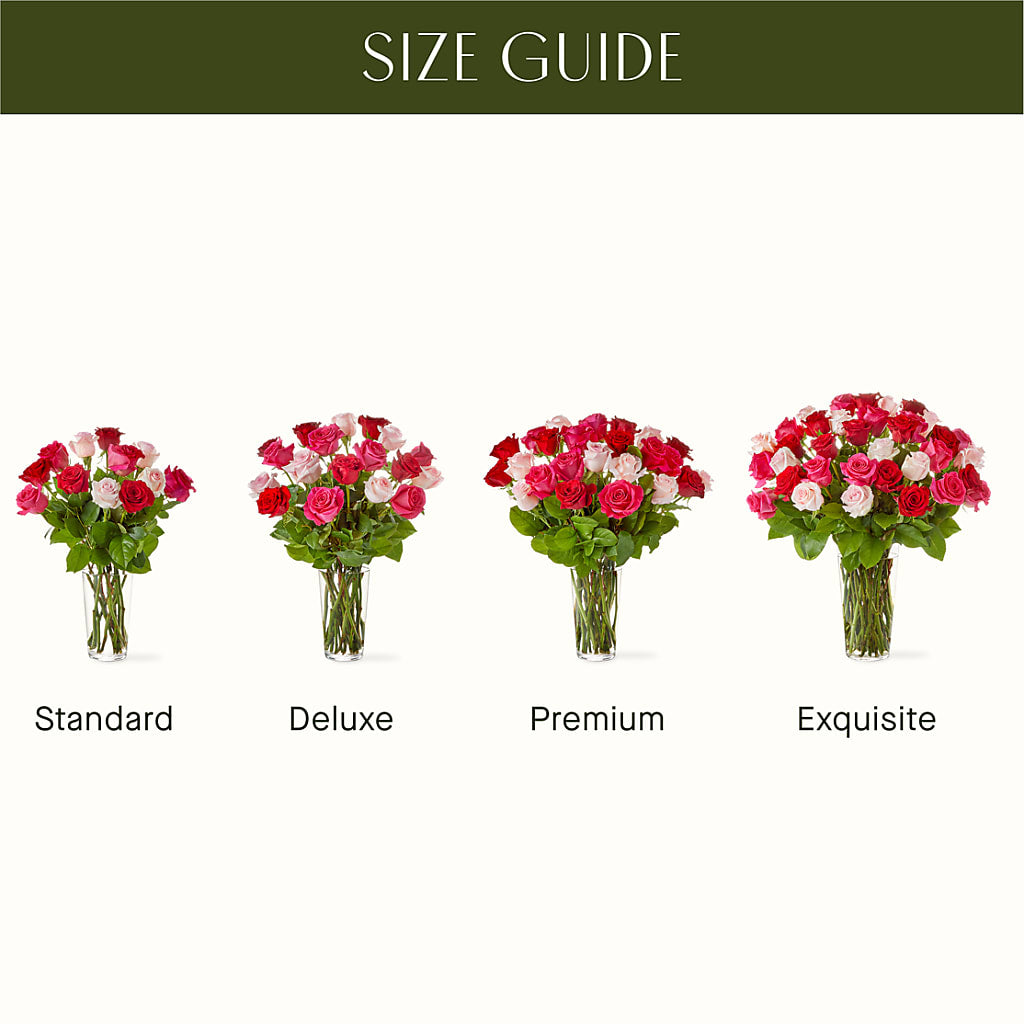 Charming Rose Bouquet –  The Whiting Flower Shop, Whiting IN