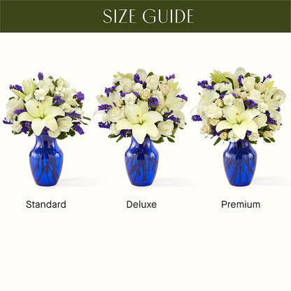 Sapphire Rush Bouquet –  The Whiting Flower Shop, Whiting IN
