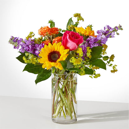 Vibrant Greetings Bouquet –  The Whiting Flower Shop, Whiting IN