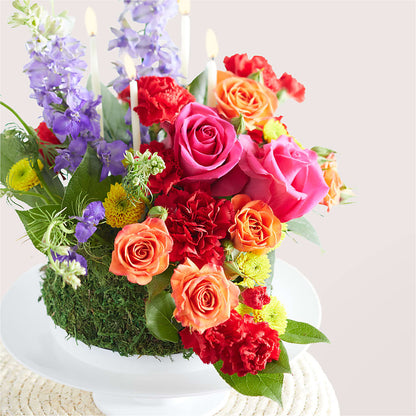 Best Year Yet Floral Cake –  The Whiting Flower Shop, Whiting IN