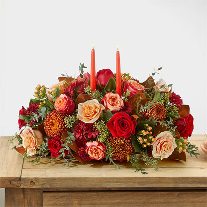 Gather Near Centerpiece –  The Whiting Flower Shop, Whiting IN