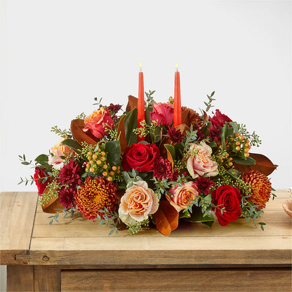 Gather Near Centerpiece –  The Whiting Flower Shop, Whiting IN