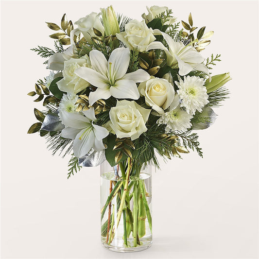 Wintry Mix Bouquet –  The Whiting Flower Shop, Whiting IN