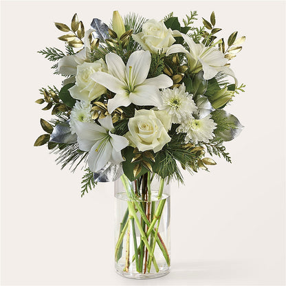 Wintry Mix Bouquet –  The Whiting Flower Shop, Whiting IN