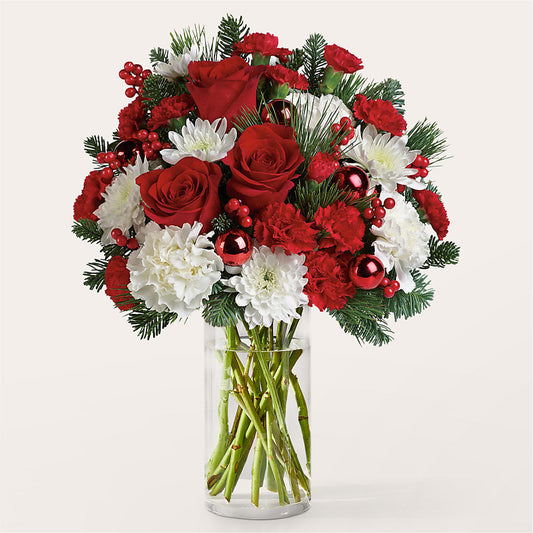 Good Tidings Bouquet –  The Whiting Flower Shop, Whiting IN