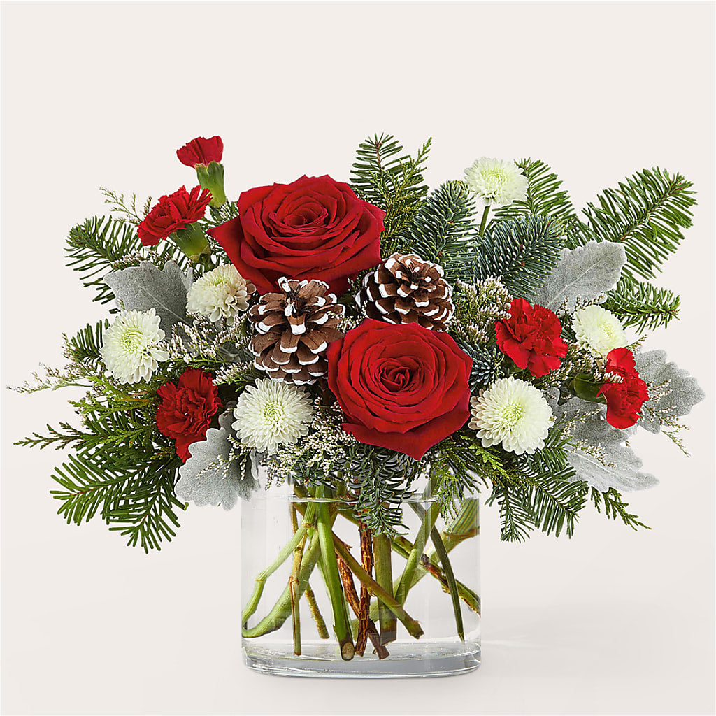 Yule Cheer Bouquet –  The Whiting Flower Shop, Whiting IN