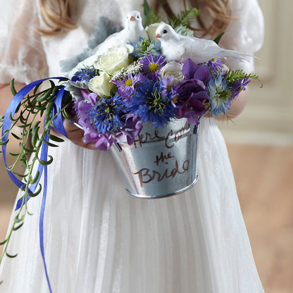Enchantment Flower Girl Arrangement –  The Whiting Flower Shop, Whiting IN