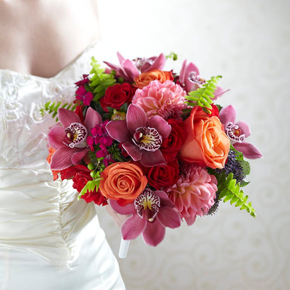 Brilliant Blossoms Bouquet –  The Whiting Flower Shop, Whiting IN