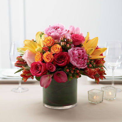 Color Mix Arrangement –  The Whiting Flower Shop, Whiting IN