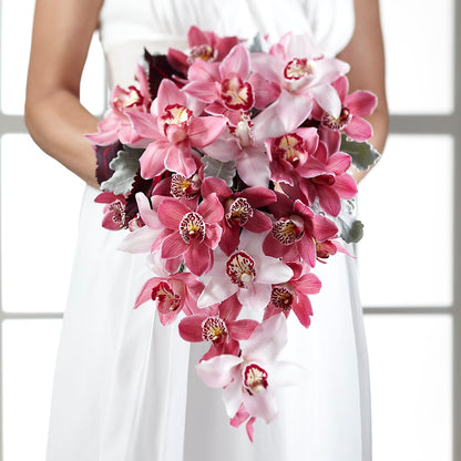 Pink Mink Bouquet –  The Whiting Flower Shop, Whiting IN