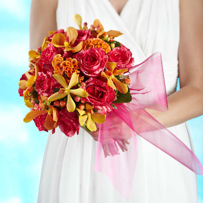 Brilliant Shades of Love Bouquet –  The Whiting Flower Shop, Whiting IN