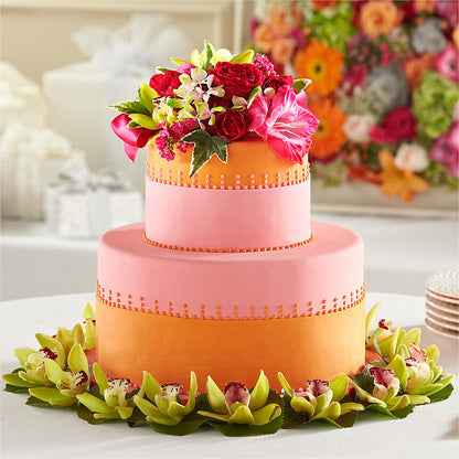 Sweet Citrus Cake Decor –  The Whiting Flower Shop, Whiting IN